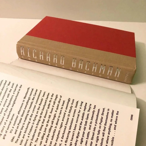 Vintage 1996 The  Regulators by Richard Backman Hardcover - Picture 7 of 16